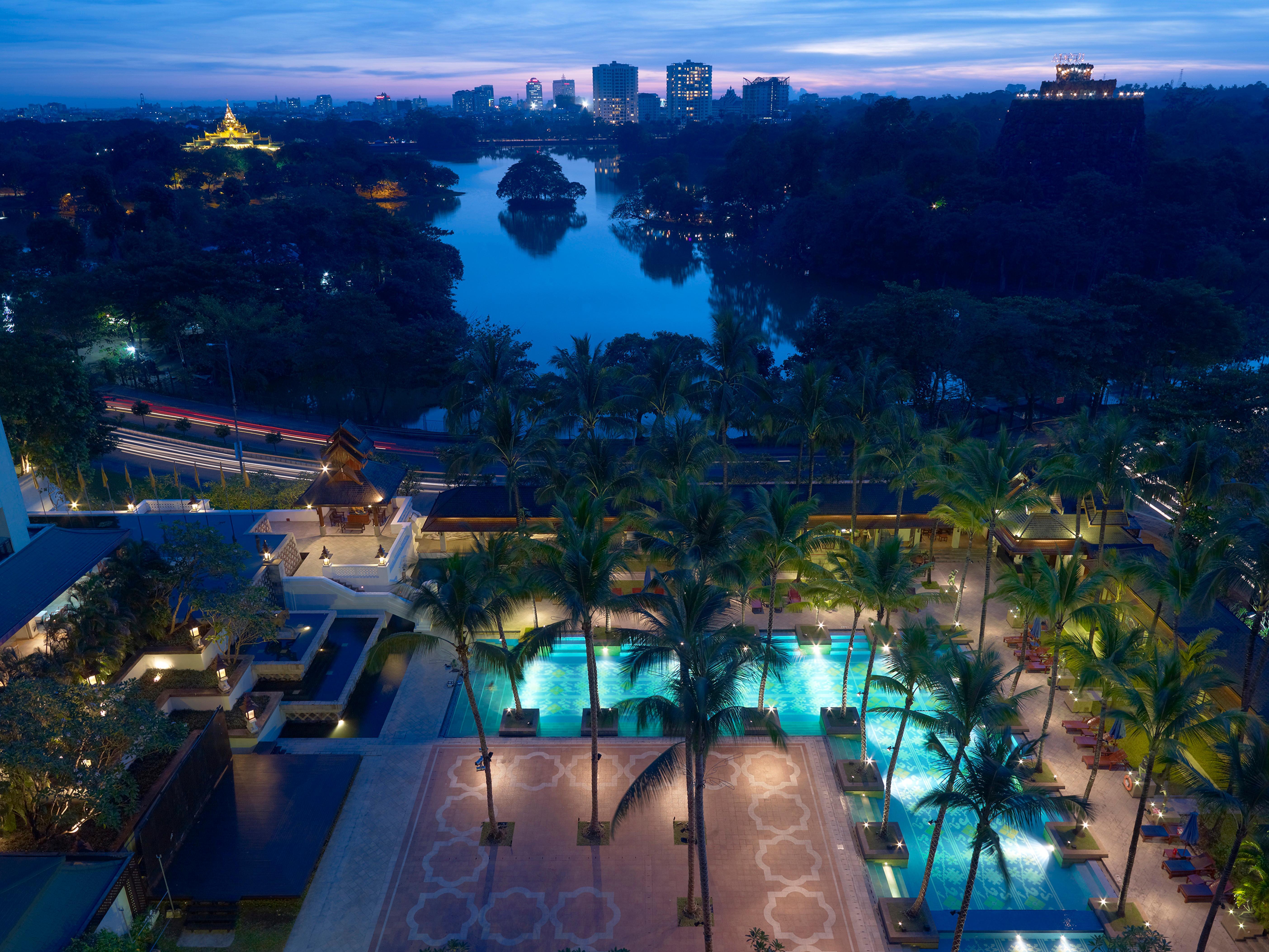 Chatrium Hotel Royal Lake Rangun Zewnętrze zdjęcie